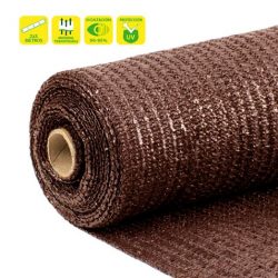 MALLA DE SOMBREO MARRON 2X5M SUNGARDEN SG0096