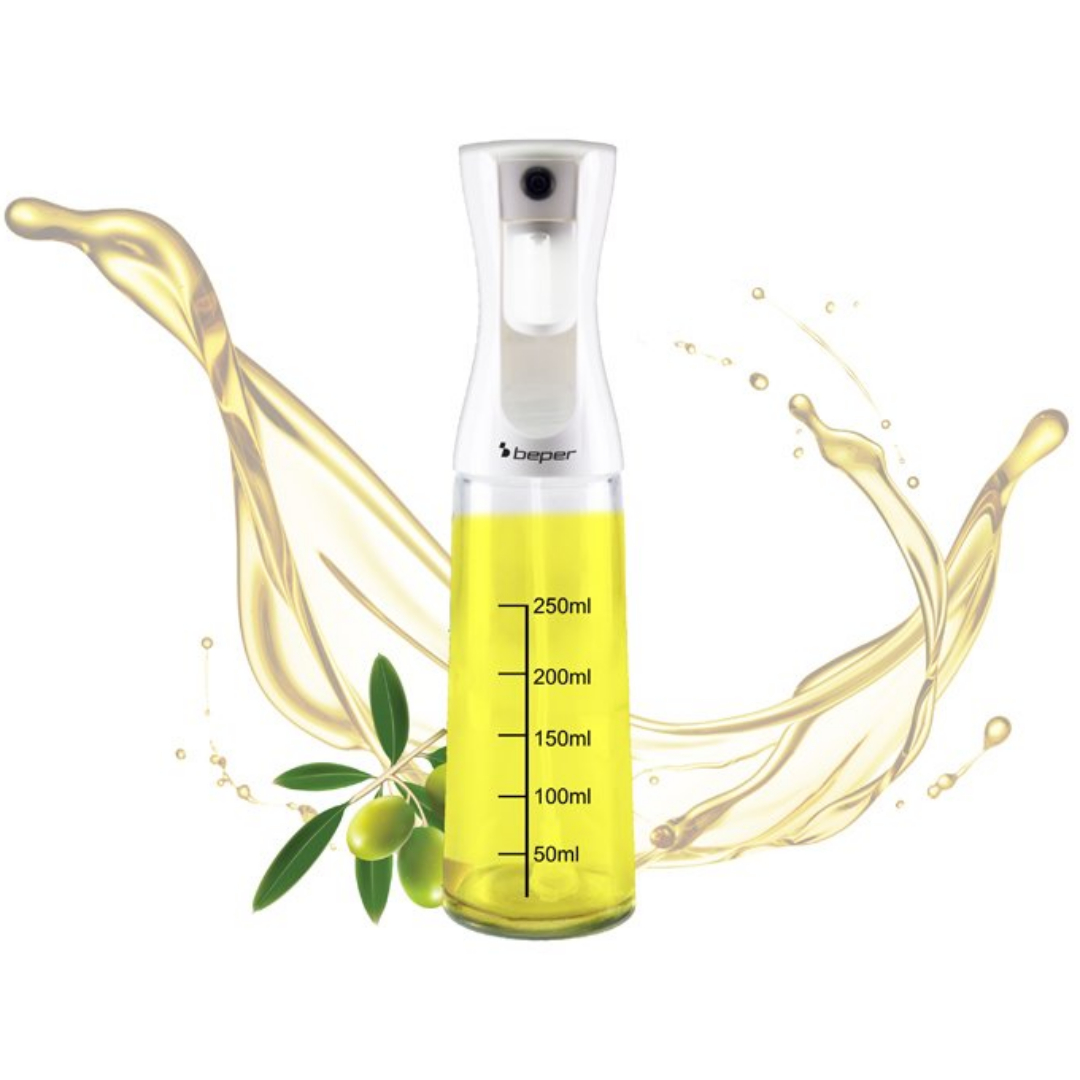 PULVERIZADOR DE ACEITE Y CONDIMENTOS 300ML BEPER 102SPE002 PULVERIZADORES DE ACEITE PARA FREIDORAS SIN ACEITE MENAJE CAMPING ACCESORIOS CAMPING CAMPER CARAVANAS FURGONES FURGONETAS EMBARCACIONES MENAJE PARA COCINAR UTENSILIOS COCINA UTENSILIOS PARA COCINAS DISPENSADOR DE ACEITE DISPENSADORES PARA ACEITES PULVERIZADORES ACEITES 
