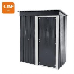 CASETA DE METAL CON PUERTA CORREDERA ATRANCITA 89X163X182CM (1.5M2) AIRMEC AM131453