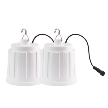 FOCO SOLAR DOBLE COLGANTE SERIE COMETA 300W 1.000 LUMENS AIRMEC AM131474 - Imagen 2