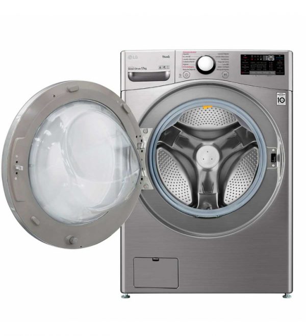 LAVADORA CARGA FRONTAL 17KG INOX LG F1P1CY2T - Imagen 2