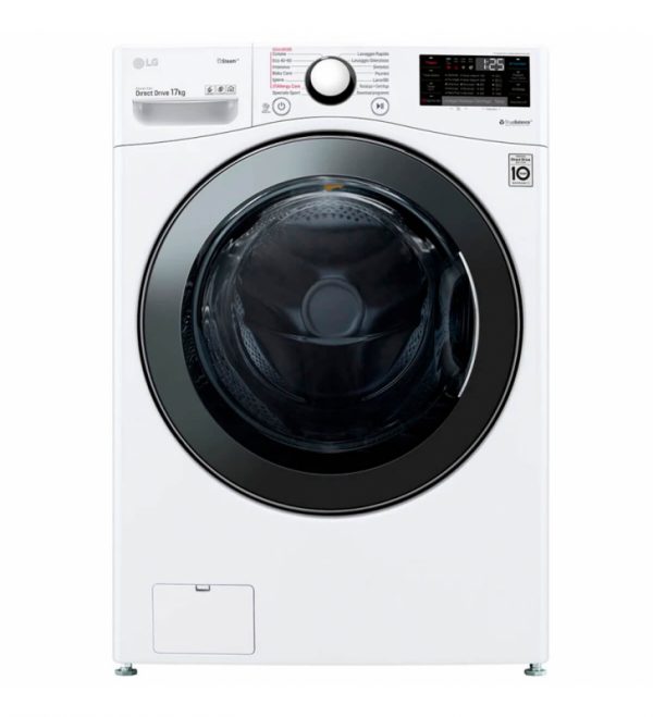 LAVADORA CARGA FRONTAL 17KG BLANCA LG F1P1CY2W.ABWQVES