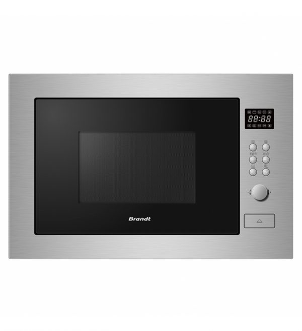 MICROONDAS ENCASTRABLE CON GRILL 25L 1450W BRANDT BMG2115X