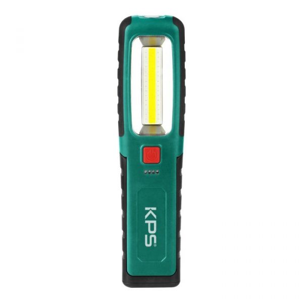 LINTERNA PORTATIL LED 10W RECARGABLE Y BASE KORPASS 24674 - Imagen 2