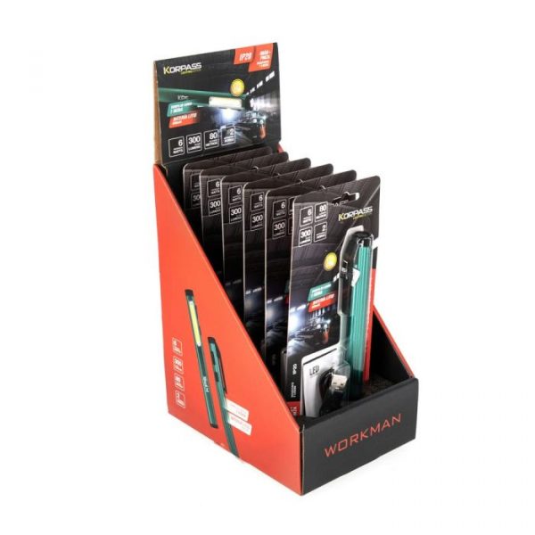LINTERNA LED BOLIGRAFO RECARGABLE 6W KORPASS 26067 - Imagen 5