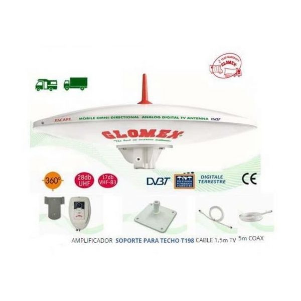 ANTENA ONMIDIRECCIONAL OASIS GLOMEX - Imagen 2