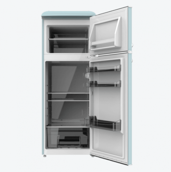 FRIGORIFICO RETRO DOS PUERTAS 215L BOLERO COOLMARKET BLUE CECOTEC 02754 - Imagen 4