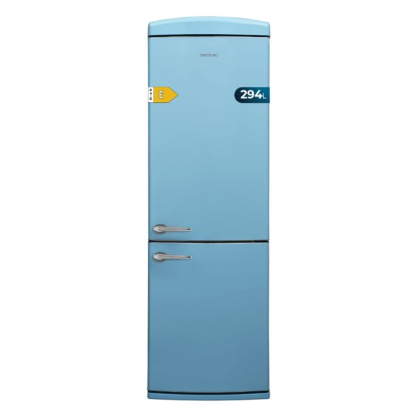 FRIGORIFICO RETRO COMBI NO FROST 294L AZUL CECOTEC 02728
