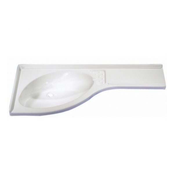 LAVABO L 84X38CM BLANCO DERECHA 202356