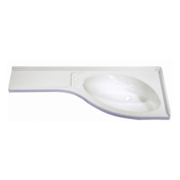LAVABO L 84X38CM BLANCO IZQUIERDA 202357