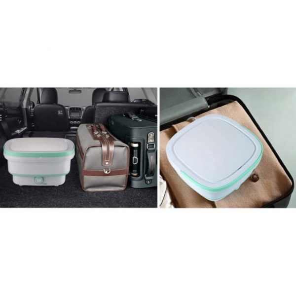 LAVADORA PORTATIL RETRACTIL 1,5KG 115W 220V INCASA 122303 - Imagen 3