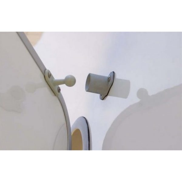 RETENEDOR PUERTA GRANDE GRIS FIAMMA 150204 - Imagen 2