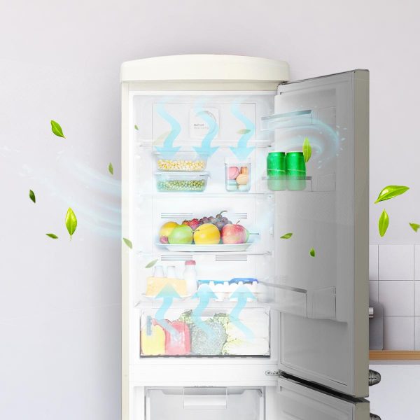 FRIGORIFICO RETRO COMBI NO FROST 294L BEIGE CECOTEC 02729 - Imagen 3