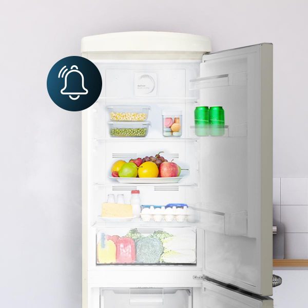 FRIGORIFICO RETRO COMBI NO FROST 294L BEIGE CECOTEC 02729 - Imagen 5