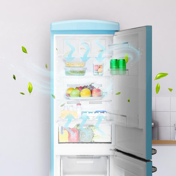 FRIGORIFICO RETRO COMBI NO FROST 294L AZUL CECOTEC 02728 - Imagen 5