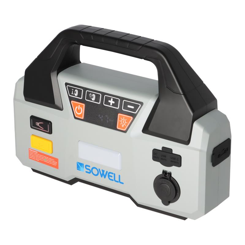 ARRANCADOR BATERIAS CON COMPRESOR 20.000MAH SOWELL SW1184 - Imagen 4