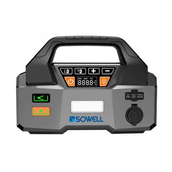 ARRANCADOR BATERIAS CON COMPRESOR 20.000MAH SOWELL SW1184