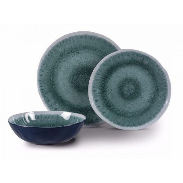JUEGO DE VAJILLA DE MELAMINA 12 PIEZAS AEGEAN 102251