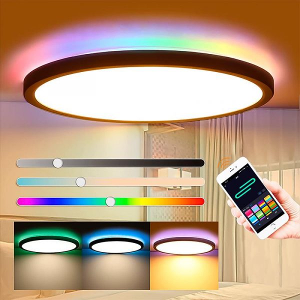 APLIQUE LED INTELIGENTE RGB 23W AIRMEC AM131481 - Imagen 2