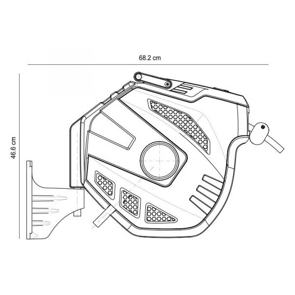ENROLLADOR MANGUERA AIRE HYBRID 20+2MTS FARGO TOOLS FT1160 - Imagen 2