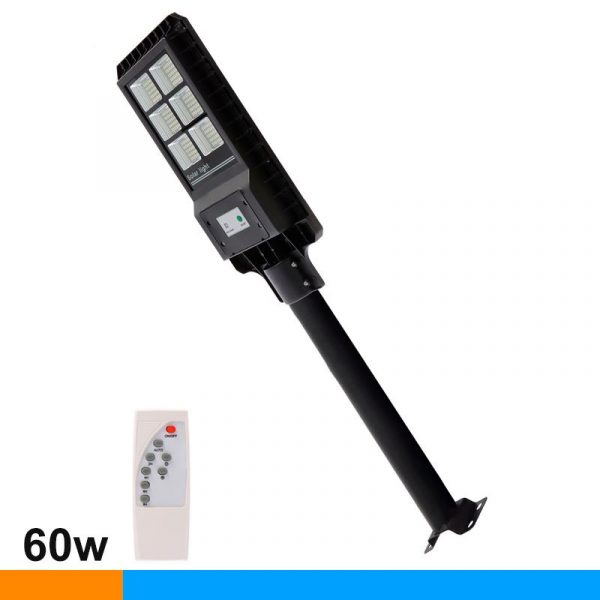 FAROLA LED SOLAR 60W 900 LUMENS SERIE STREET AIRMEC AM131114