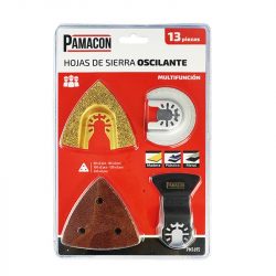 HOJAS DE SIERRA OSCILANTE MULTIFUNCION 13PCS PAMACON PM1695