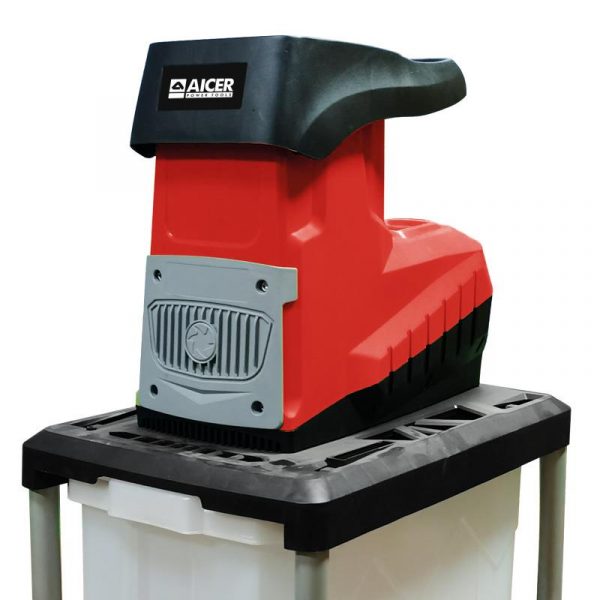 TRITURADOR DE RAMAS POR CUCHILLAS 50L 2.800W AICER AC1728 - Imagen 2
