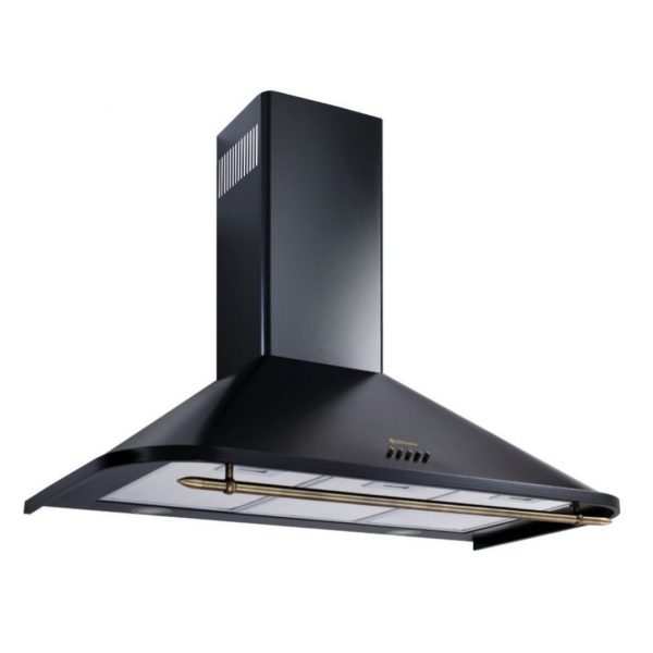CAMPANA DECORATIVA DE PARED RUSTICO NEGRA JOHNSON LIBIS90RN - Imagen 2