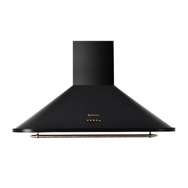 CAMPANA DECORATIVA DE PARED RUSTICO NEGRA JOHNSON LIBIS90RN