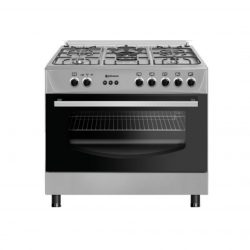 COCINA DE GAS 5 ZONAS 90CM INOX JOHNSON COCI90BX
