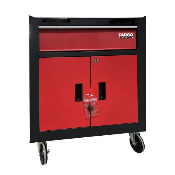 ARMARIO MODULAR TALLER NEGRO-ROJO FARGO TOOLS FT1168 - Imagen 2