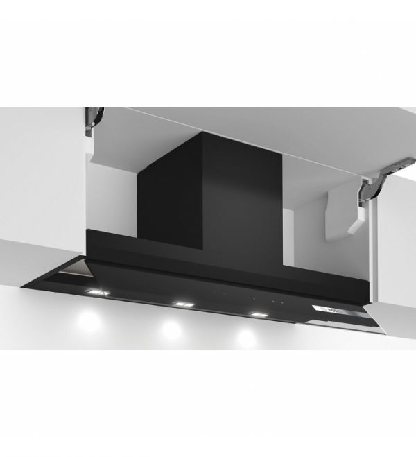 CAMPANA DECORATIVA DE PARED NEGRA BOSCH DBB97AM60 - Imagen 2