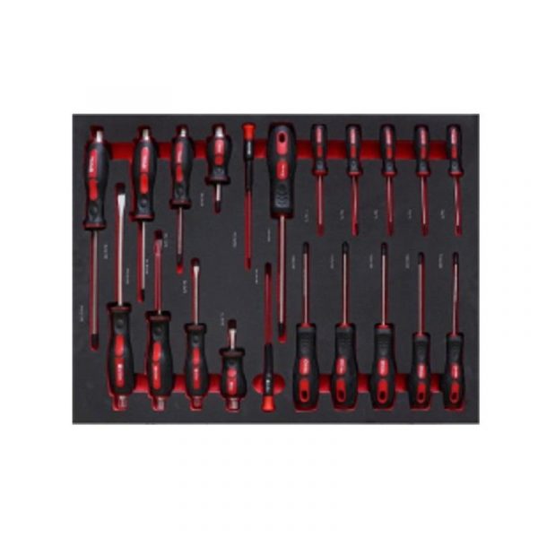 CARRO HERRAMIENTAS 7 CAJONES+1 PUERTA LATERAL 249PCS FARGO TOOLS FT1152 - Imagen 3