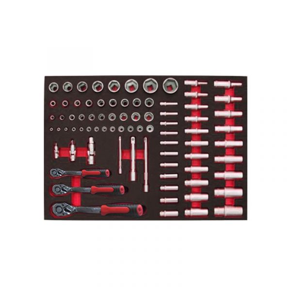 CARRO HERRAMIENTAS 7 CAJONES+1 PUERTA LATERAL 249PCS FARGO TOOLS FT1152 - Imagen 6