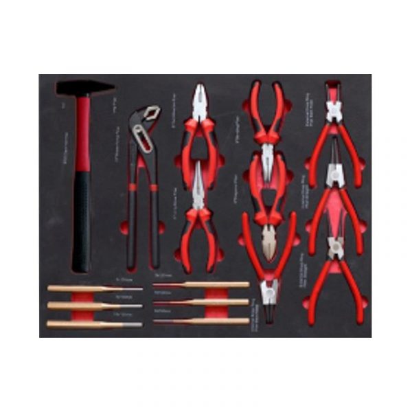 CARRO HERRAMIENTAS 7 CAJONES+1 PUERTA LATERAL 249PCS FARGO TOOLS FT1152 - Imagen 7