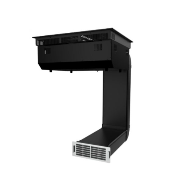 PLACA INDUCCION CON EXTRACTOR 4 FUEGOS NEGRA CORBERO CCIA7460DF - Imagen 2