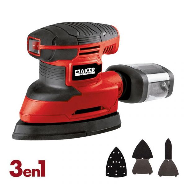 LIJADORA DELTA MULTIFUNCION 180W AICER AC1736