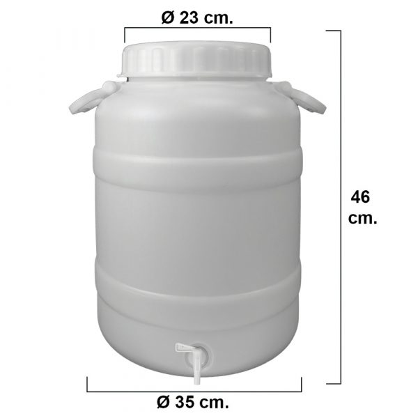 GARRAFA DE AGUA 30 LITROS BOCA ANCHA 05085540 - Imagen 4