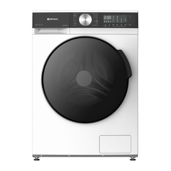LAVADORA CARGA FRONTAL AUTODOSIFICACION 10KG BLANCA JOHNSON NERVION10