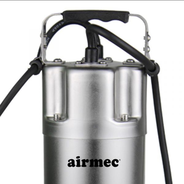 BOMBA SUMERGIBLE INOX AGUAS SUCIAS 1.5HP AIRMEC AM131514 - Imagen 3