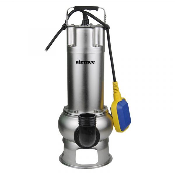 BOMBA SUMERGIBLE INOX AGUAS SUCIAS 1HP AIRMEC AM131513