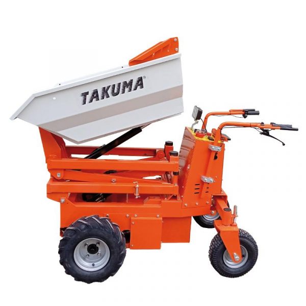 CARRETILLA ELECTRICA CON DUMPER ELEVACION+VUELCO 500KGS 1.000W TAKUMA TK284 - Imagen 2