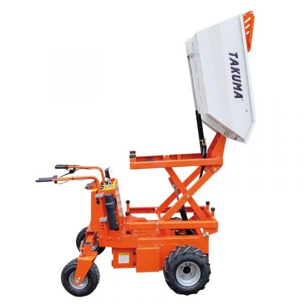 CARRETILLA ELECTRICA CON DUMPER ELEVACION+VUELCO 500KGS 1.000W TAKUMA TK284 - Imagen 4