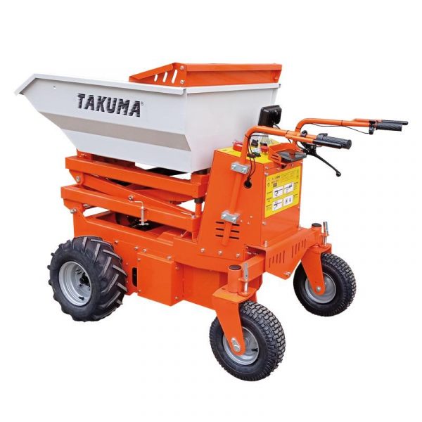 CARRETILLA ELECTRICA CON DUMPER ELEVACION+VUELCO 500KGS 1.000W TAKUMA TK284 - Imagen 5