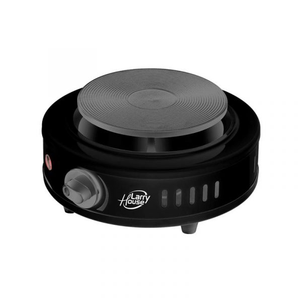 COCINA ELECTRICA 1 FUEGO 500W NEGRO LARRYHOUSE LH1725 - Imagen 2