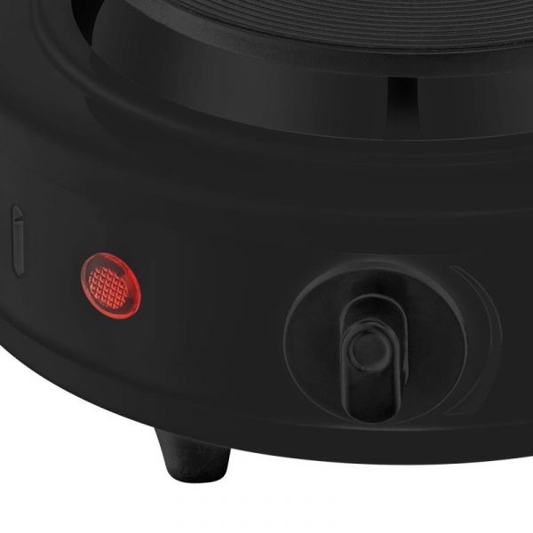 COCINA ELECTRICA 1 FUEGO 500W NEGRO LARRYHOUSE LH1725 - Imagen 3