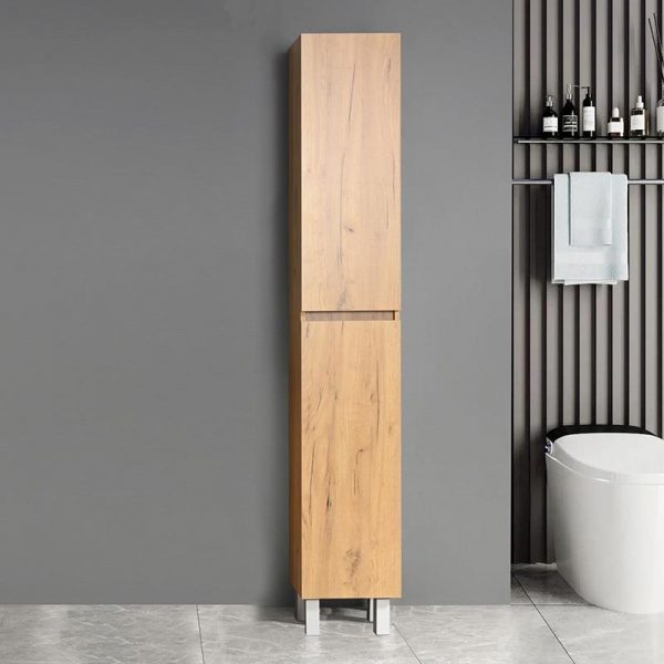 COLUMNA BAÑO ROBLE NODI SERIE SILVIA 182X30X25CM BENOTTI BT2826