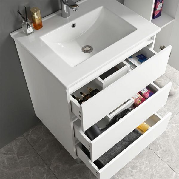 MUEBLE BAÑO BLANCO SERIE RANIA 60X46X85CM BENOTTI BT2821 - Imagen 3