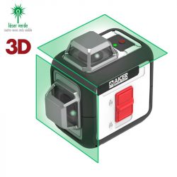 NIVEL LASER AUTONIVELANTE 30 METROS 3D AICER AC1741