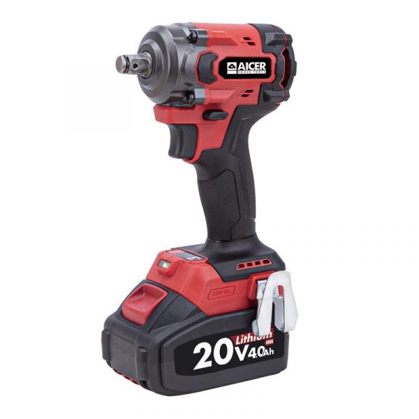 PACK RADIAL + TALADRO + LLAVE IMPACTO 20V ONLY ONE (2X4.0AH) AICER AC1735 - Imagen 2